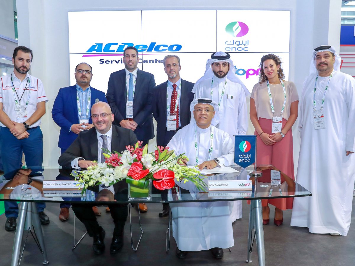 ENOC’s AutoPro to operate ten locations as ACDelco certified service centres